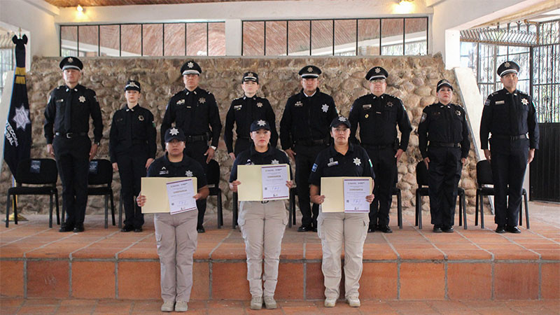 Refuerza seguridad: capacitan a agentes en protección personal y manejo especializado de vehículos